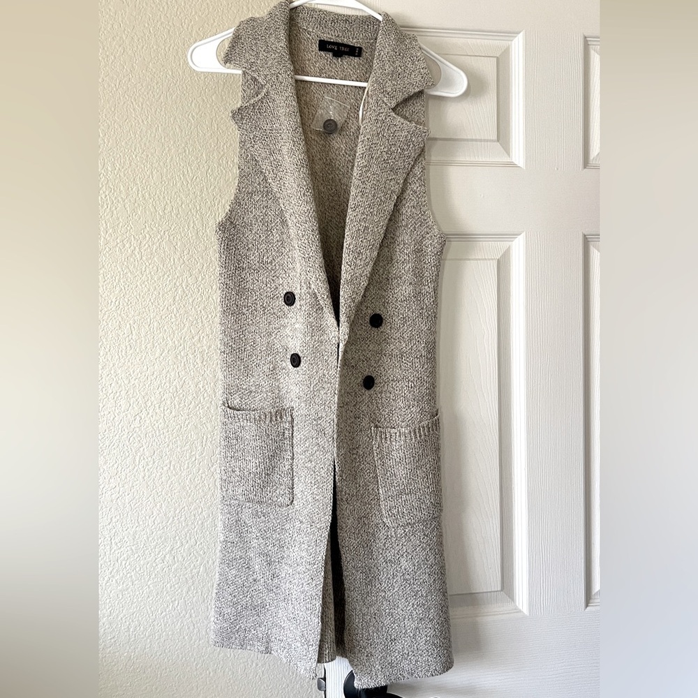 Love Tree sweater vest